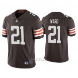 Camiseta NFL Game Cleveland Browns 2020 Denzel Ward Vapor Marron