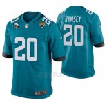 Camiseta NFL Game Hombre Jacksonville Jaguars Jalen Ramsey 25th Aniversario Typename Verde