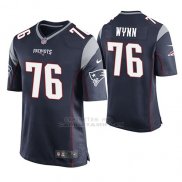 Camiseta NFL Game Hombre New England Patriots Isaiah Wynn Azul