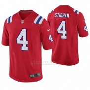 Camiseta NFL Game Hombre New England Patriots Jarrett Stidham Rojo