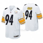 Camiseta NFL Game Hombre Pittsburgh Steelers Tyson Alualu Blanco