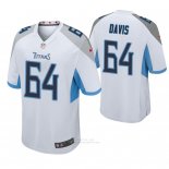 Camiseta NFL Game Hombre Tennessee Titans Nate Davis Blanco