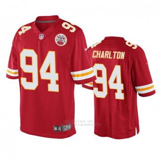 Camiseta NFL Game Kansas City Chiefs Taco Charlton Rojo