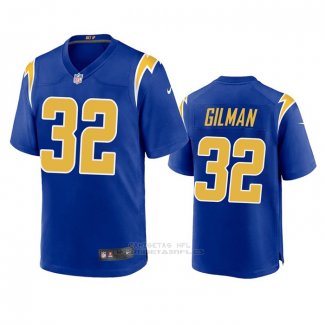 Camiseta NFL Game Los Angeles Chargers Alohi Gilman Alterno Azul2