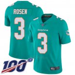 Camiseta NFL Game Miami Dolphins 3 Josh Rosen Verde