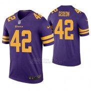 Camiseta NFL Legend Hombre Minnesota Vikings Ben Gedeon Violeta Color Rush