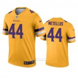 Camiseta NFL Legend Minnesota Vikings Josh Metellus Inverted Oro
