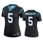 Camiseta NFL Legend Mujer Carolina Panthers Teddy Bridgewater Negro