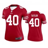 Camiseta NFL Legend Mujer San Francisco 49ers Jamar Taylor Rojo