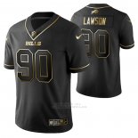 Camiseta NFL Limited Buffalo Bills Shaq Lawson Golden Edition Negro