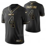 Camiseta NFL Limited Buffalo Bills Steven Hauschka Golden Edition Negro