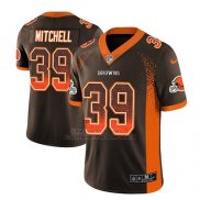 Camiseta NFL Limited Hombre Cleveland Browns Terrance Mitchell Marron 2018 Drift Fashion Color Rush