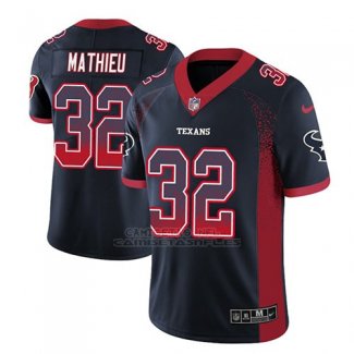 Camiseta NFL Limited Hombre Houston Texans Tyrann Mathieu Azul 2018 Drift Fashion Color Rush