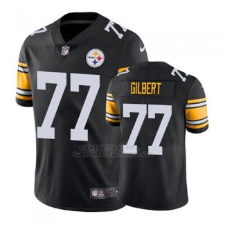 Camiseta NFL Limited Hombre Pittsburgh Steelers Marcus Gilbert Negro Vapor Untouchable Throwback