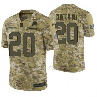 Camiseta NFL Limited Hombre Washington Commanders Ha Ha Clinton-Dix Camuflaje 2018 Salute To Service