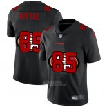Camiseta NFL Limited San Francisco 49ers Kittle Logo Dual Overlap Negro