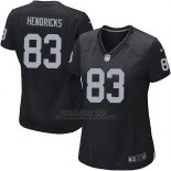 Camiseta Oakland Raiders Hendricks Negro Nike Game NFL Mujer