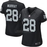 Camiseta Oakland Raiders Murray Negro Nike Game NFL Mujer