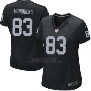 Camiseta Philadelphia Eagles Hendricks Negro Nike Game NFL Mujer