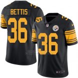 Camiseta Pittsburgh Steelers Bettis Negro Nike Legend NFL Hombre