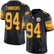 Camiseta Pittsburgh Steelers Timmons Negro Nike Legend NFL Hombre