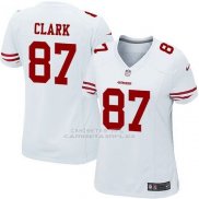Camiseta San Francisco 49ers Clark Blaco Nike Game NFL Mujer