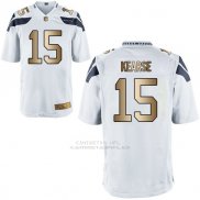 Camiseta Seattle Seahawks Kearse Blanco Nike Gold Game NFL Hombre