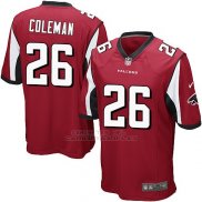 Camiseta Atlanta Falcons Coleman Rojo Nike Game NFL Hombre