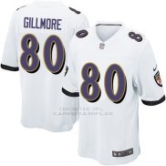 Camiseta Baltimore Ravens Gillmore Blanco Nike Game NFL Nino