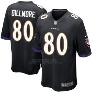 Camiseta Baltimore Ravens Gillmore Negro Nike Game NFL Hombre