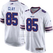Camiseta Buffalo Bills Clay Blanco Nike Game NFL Hombre