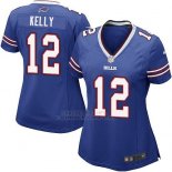 Camiseta Buffalo Bills Kelly Azul Nike Game NFL Mujer