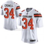 Camiseta Cleveland Browns Crowell Blanco Nike Game NFL Hombre
