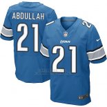 Camiseta Detroit Lions Abdullah Azul Nike Elite NFL Hombre