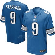 Camiseta Detroit Lions Stafford Azul Nike Game NFL Hombre