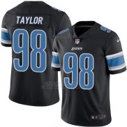 Camiseta Detroit Lions Taylor Negro Nike Legend NFL Hombre