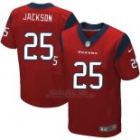Camiseta Houston Texans Jackson Rojo Nike Elite NFL Hombre