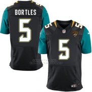 Camiseta Jacksonville Jaguars Bortles Negro Nike Elite NFL Hombre