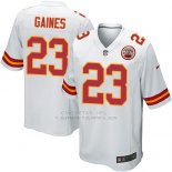 Camiseta Kansas City Chiefs Gaines Blanco Nike Game NFL Hombre