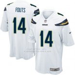 Camiseta Los Angeles Chargers Fouts Blanco Nike Game NFL Hombre