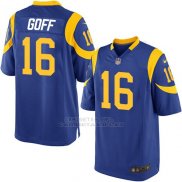 Camiseta Los Angeles Rams Goff Azul Nike Game NFL Nino