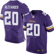 Camiseta Minnesota Vikings Alexander Violeta Nike Elite NFL Hombre