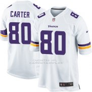 Camiseta Minnesota Vikings Carter Blanco Nike Game NFL Hombre
