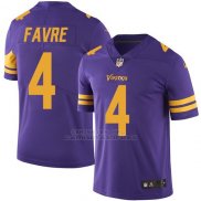 Camiseta Minnesota Vikings Favre Violeta Nike Legend NFL Hombre