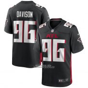 Camiseta NFL Game Atlanta Falcons Tyeler Davison Negro