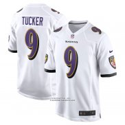 Camiseta NFL Game Baltimore Ravens Justin Tucker Blanco