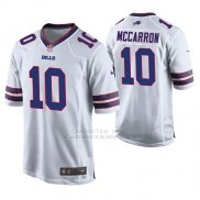 Camiseta NFL Game Hombre Buffalo Bills Aj Mccarron Blanco