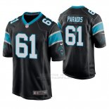 Camiseta NFL Game Hombre Carolina Panthers Matt Paradis Negro