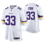 Camiseta NFL Game Hombre Minnesota Vikings Dalvin Cook Blanco