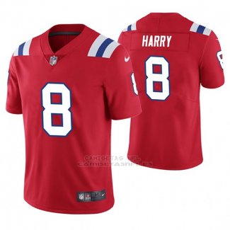 Camiseta NFL Game Hombre New England Patriots N'keal Harry Rojo